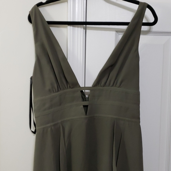 Bebe party dress club. Green size 10 - Picture 2 of 6
